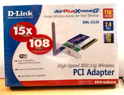 Link dwl g520 wireless pci - d-link,